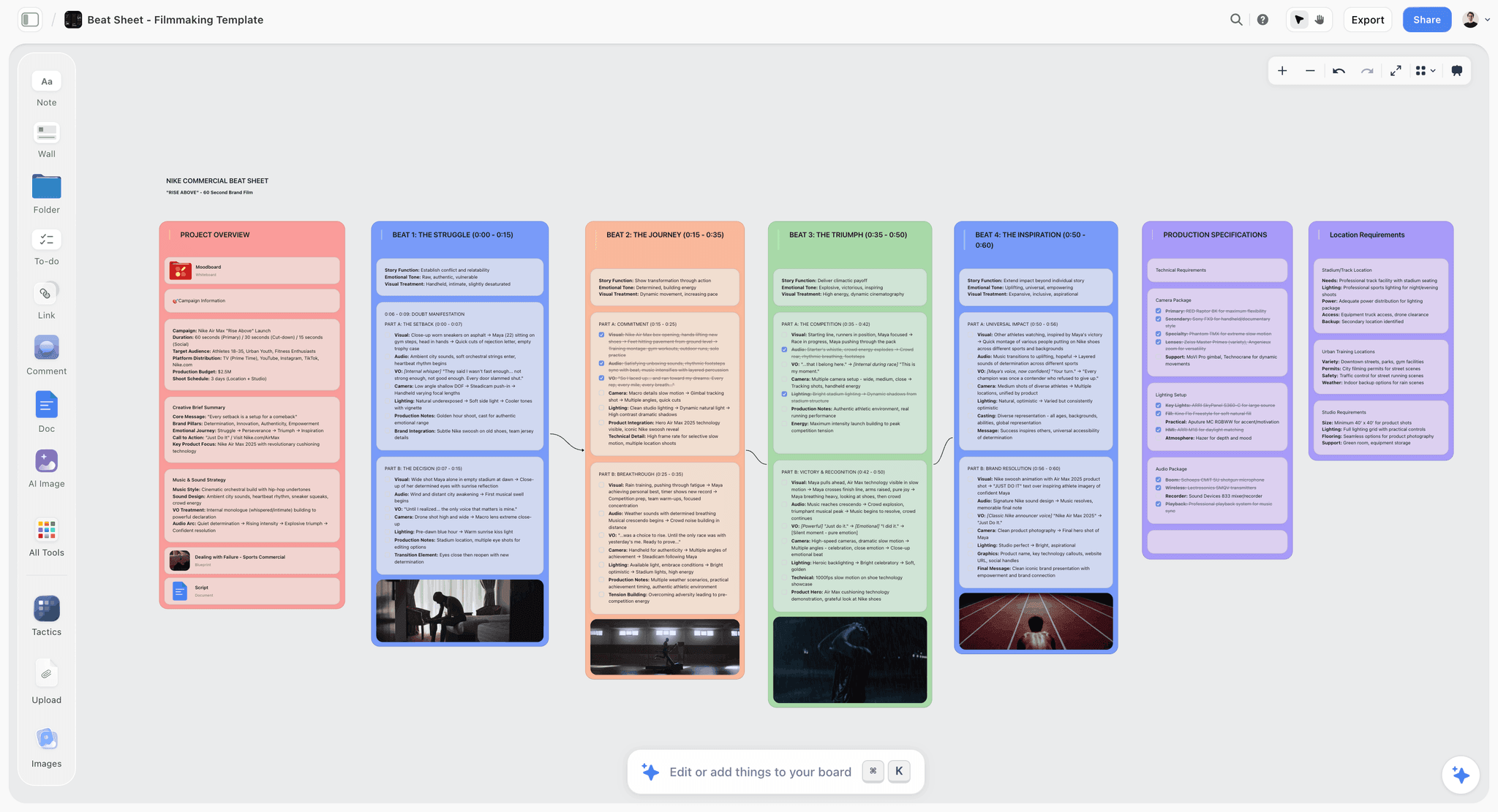 A Storyflow canvas mapping branching narrative, characters, and player choices